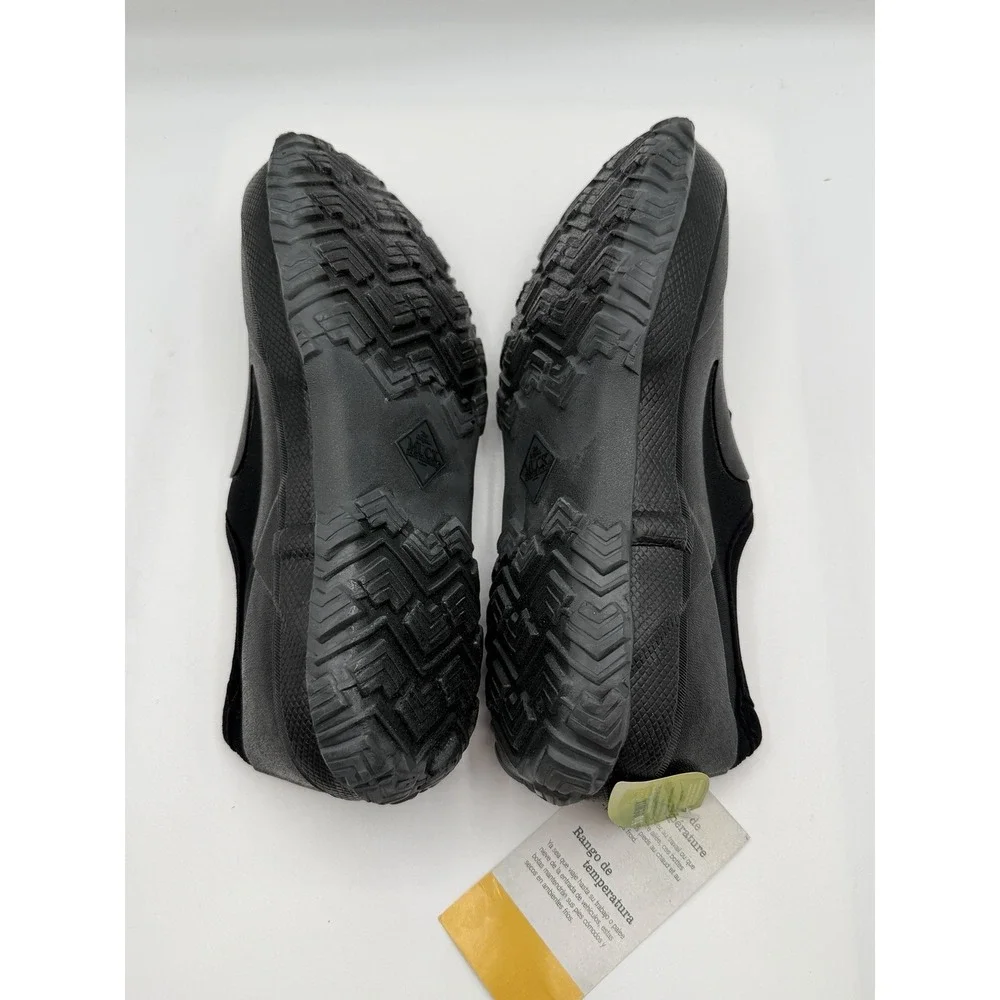 The Original Muck Boot Co. Forager Slip-On Waterproof Shoes,Unisex M-8,W-9,Black